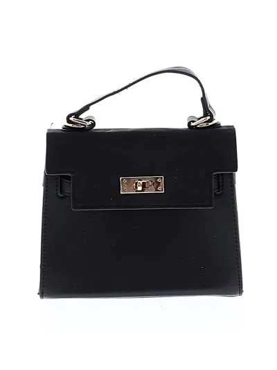 Pre-owned Unbranded Satchel In Black