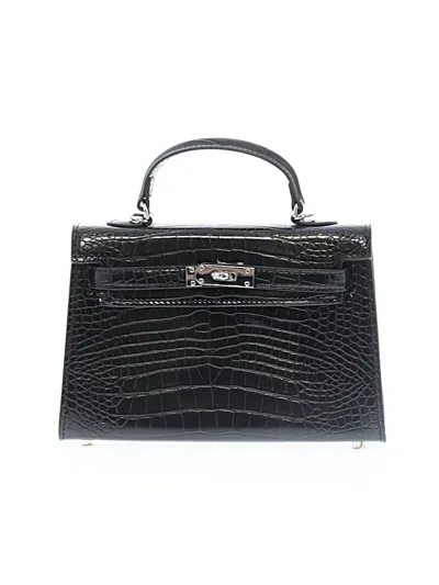 Pre-owned Unbranded Satchel In Black