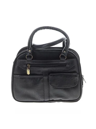 Pre-owned Unbranded Satchel In Black