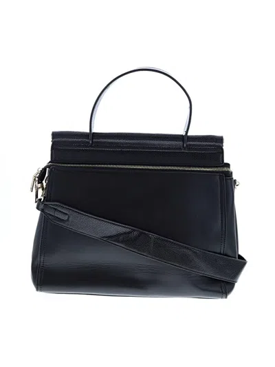 Pre-owned Unbranded Satchel In Black