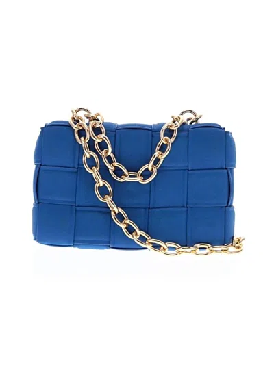 Pre-owned Unbranded Satchel In Blue