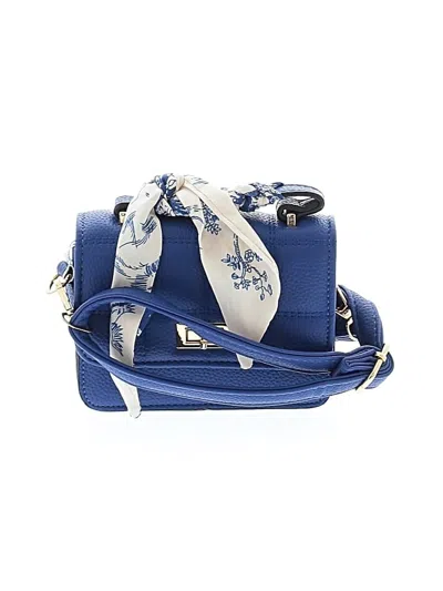 Pre-owned Unbranded Satchel In Blue
