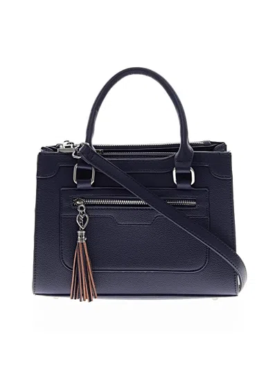Pre-owned Unbranded Satchel In Blue