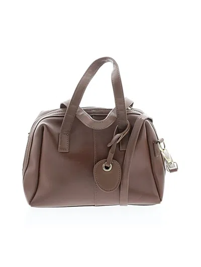 Pre-owned Unbranded Satchel In Brown