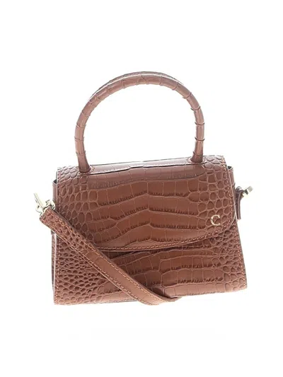 Pre-owned Unbranded Satchel In Brown