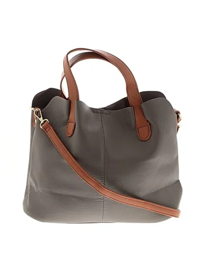 Pre-owned Unbranded Satchel In Gray