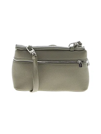 Pre-owned Unbranded Satchel In Green