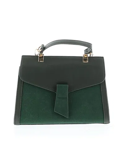 Pre-owned Unbranded Satchel In Green