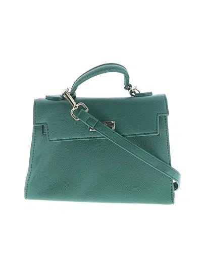 Pre-owned Unbranded Satchel In Green