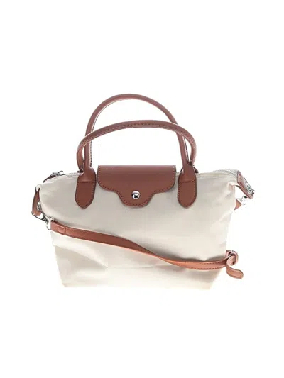 Pre-owned Unbranded Satchel In Ivory