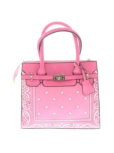 Pre-owned Unbranded Satchel In Pink