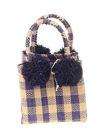 Pre-owned Unbranded Satchel In Purple