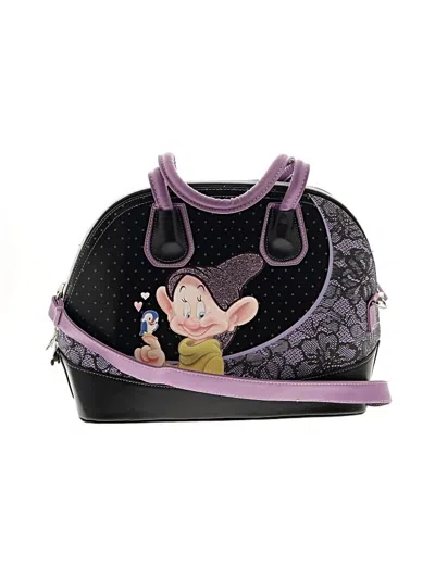 Pre-owned Unbranded Satchel In Purple
