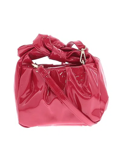 Pre-owned Unbranded Satchel In Red