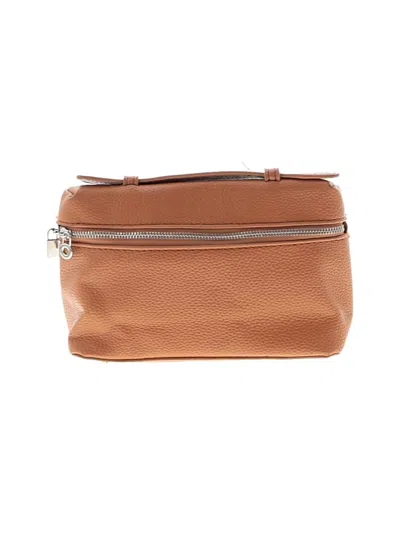 Pre-owned Unbranded Satchel In Tan