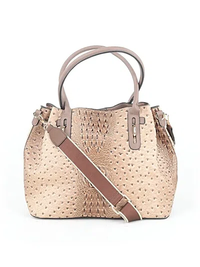 Pre-owned Unbranded Satchel In Tan