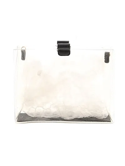 Pre-owned Unbranded Satchel In White