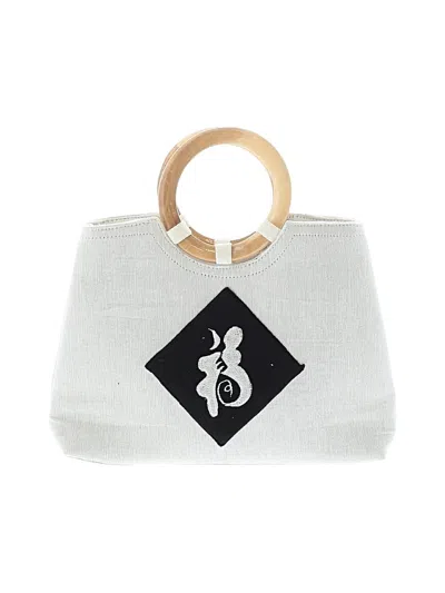 Pre-owned Unbranded Satchel In White