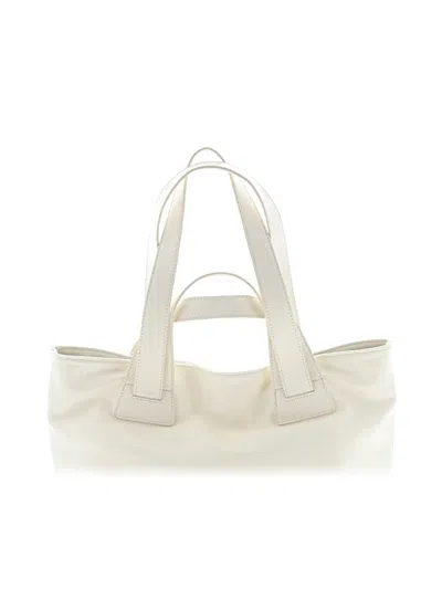 Pre-owned Unbranded Satchel In White