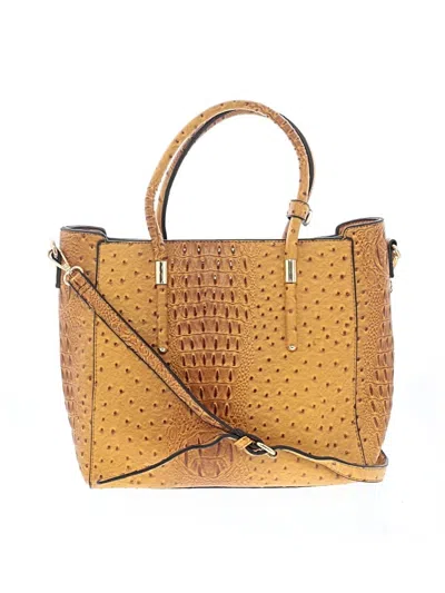 Pre-owned Unbranded Satchel In Yellow