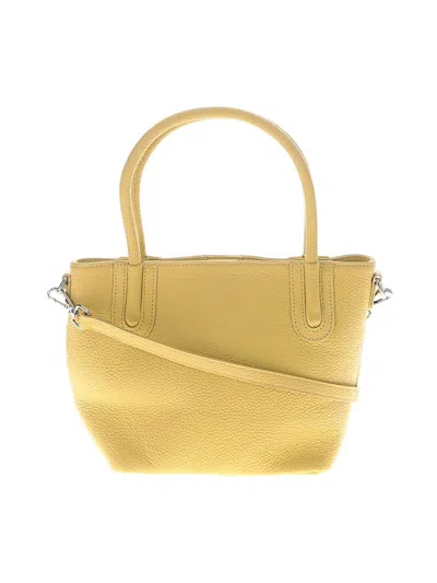 Pre-owned Unbranded Satchel In Yellow