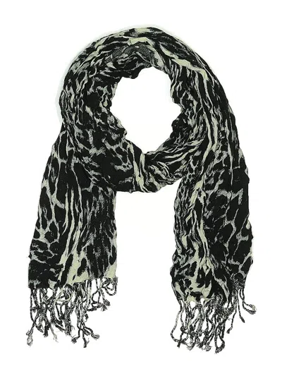 Pre-owned Unbranded Scarf In Black
