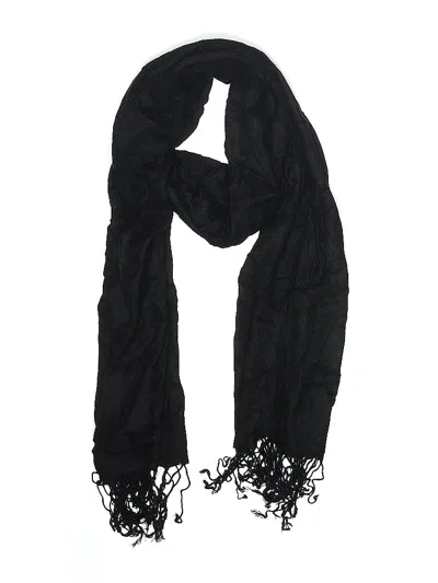 Pre-owned Unbranded Scarf In Black