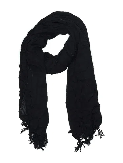 Pre-owned Unbranded Scarf In Black