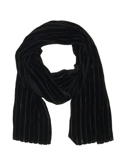 Pre-owned Unbranded Scarf In Black