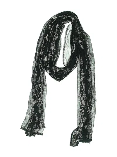 Pre-owned Unbranded Scarf In Black