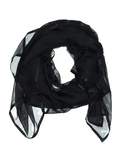 Pre-owned Unbranded Scarf In Black