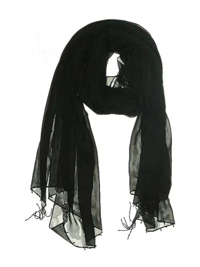 Pre-owned Unbranded Scarf In Black