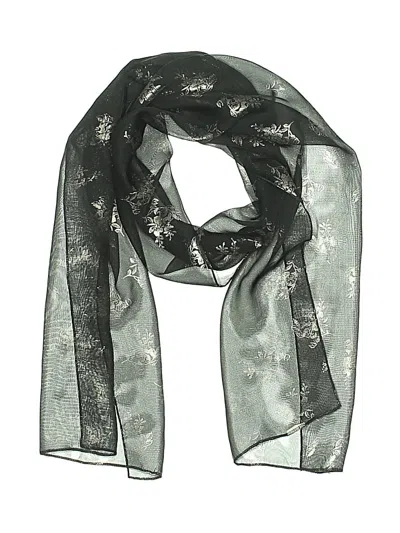 Pre-owned Unbranded Scarf In Black