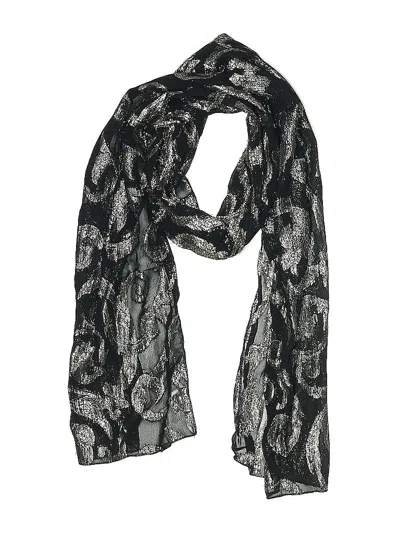 Pre-owned Unbranded Scarf In Black