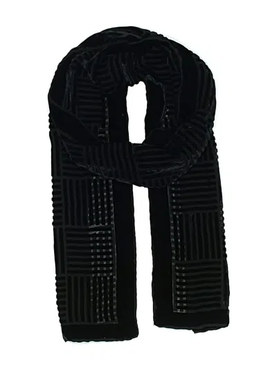 Pre-owned Unbranded Scarf In Black