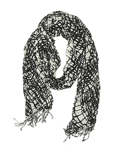 Pre-owned Unbranded Scarf In Black