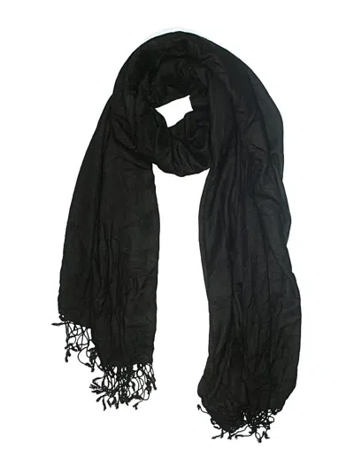 Pre-owned Unbranded Scarf In Black