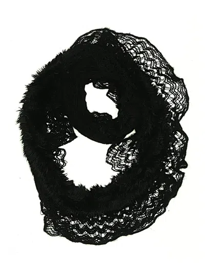 Pre-owned Unbranded Scarf In Black