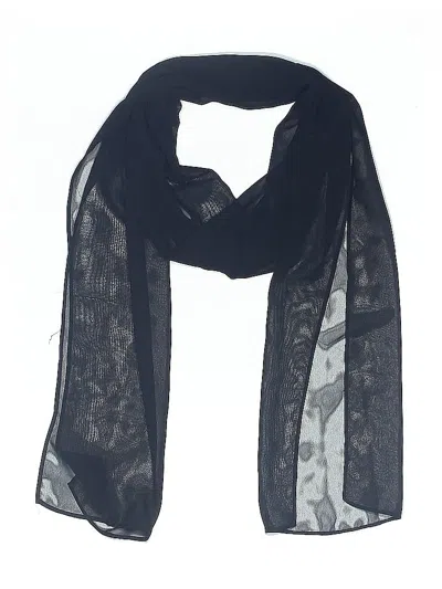 Pre-owned Unbranded Scarf In Black