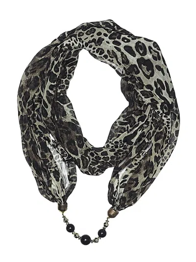 Pre-owned Unbranded Scarf In Black
