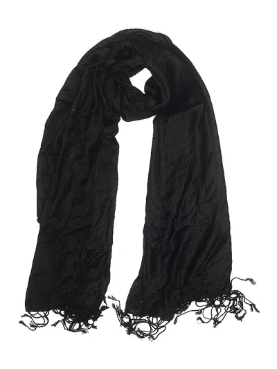Pre-owned Unbranded Scarf In Black