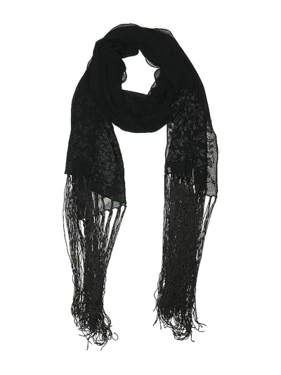 Pre-owned Unbranded Scarf In Black