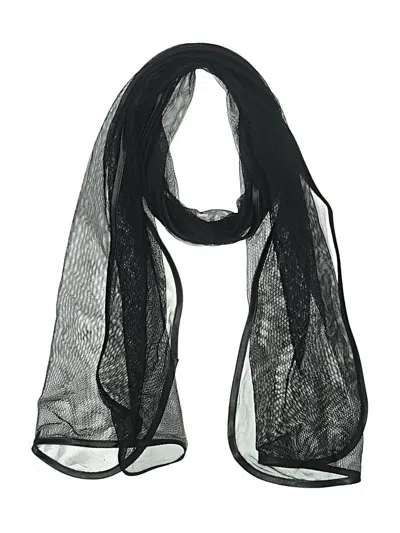 Pre-owned Unbranded Scarf In Black