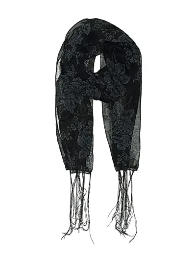 Pre-owned Unbranded Scarf In Black
