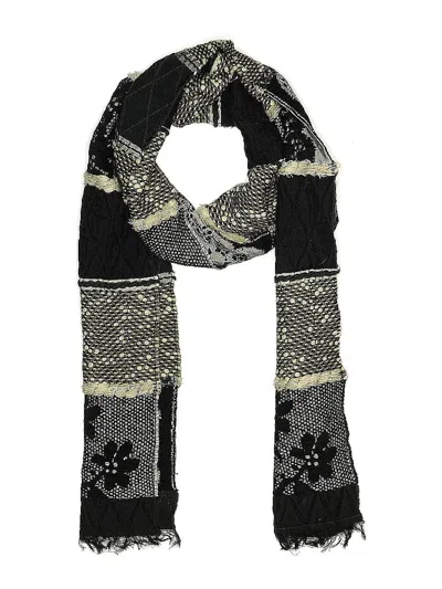Pre-owned Unbranded Scarf In Black