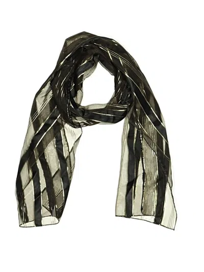 Pre-owned Unbranded Scarf In Black
