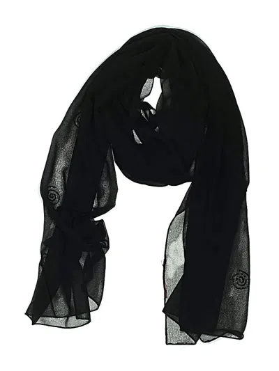 Pre-owned Unbranded Scarf In Black