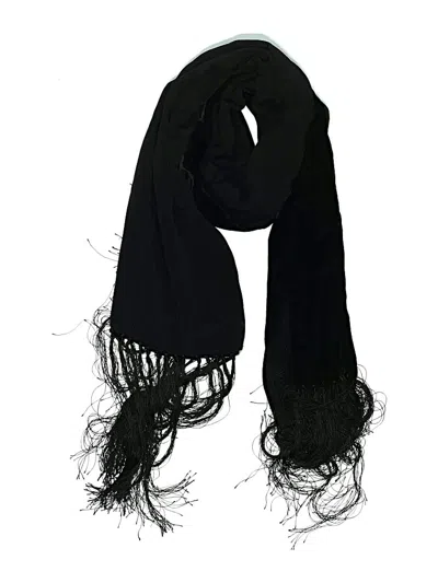 Pre-owned Unbranded Scarf In Black