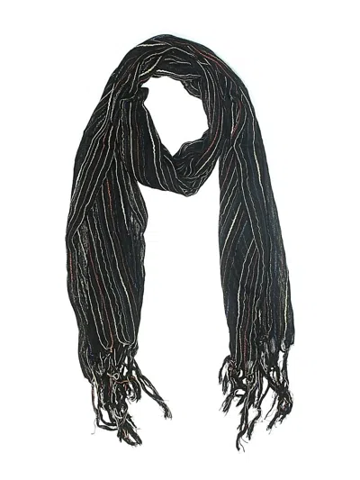 Pre-owned Unbranded Scarf In Black