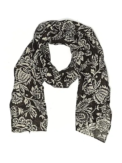 Pre-owned Unbranded Scarf In Black